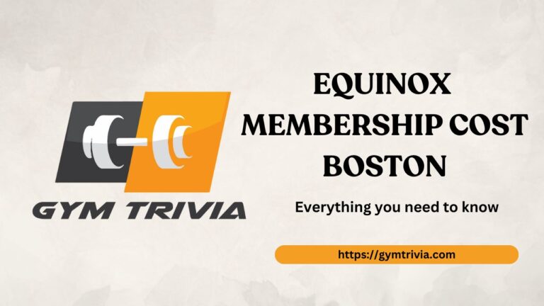 Equinox Membership Cost Boston