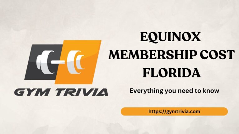 Equinox Membership Cost Florida