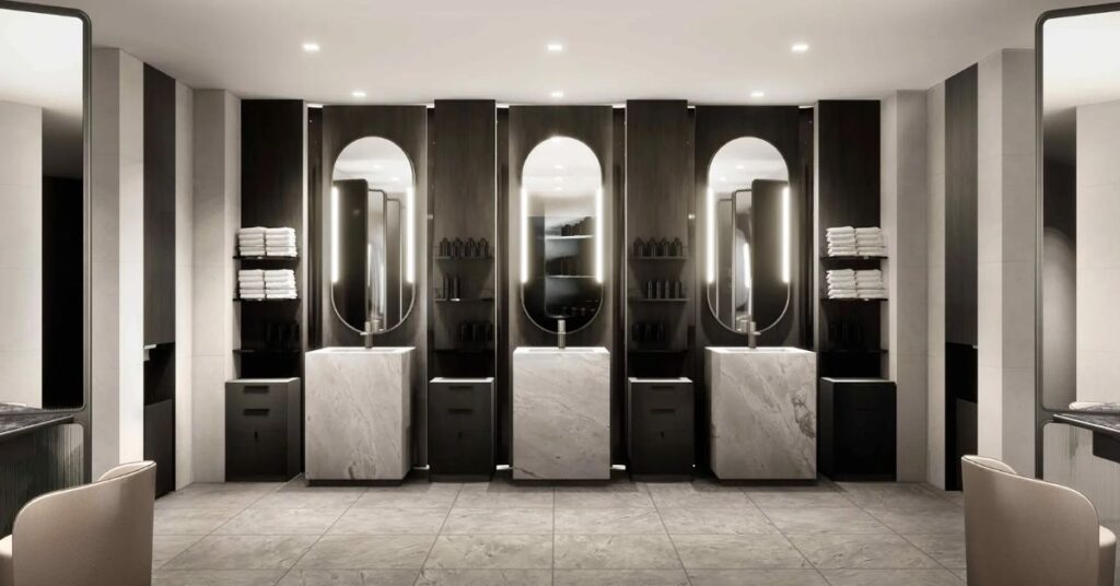 Luxurious Locker Rooms